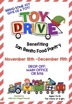 Toy Drive Poster